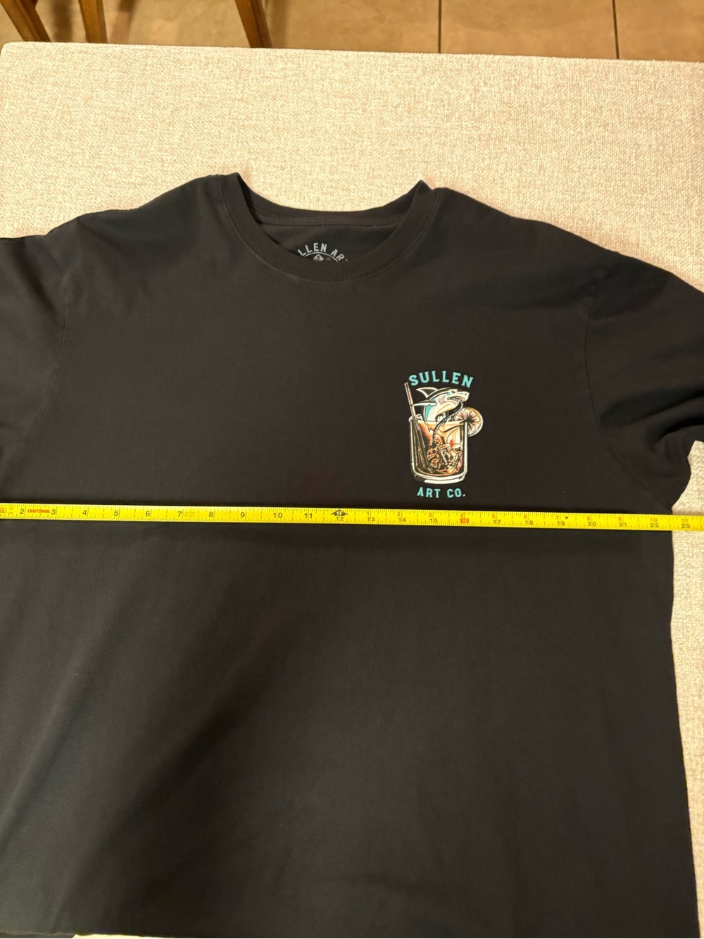 Men’s Sullen Art Collective Black Graphic Short Sleeve T-Shirt Size XL - Picture 6 of 8
